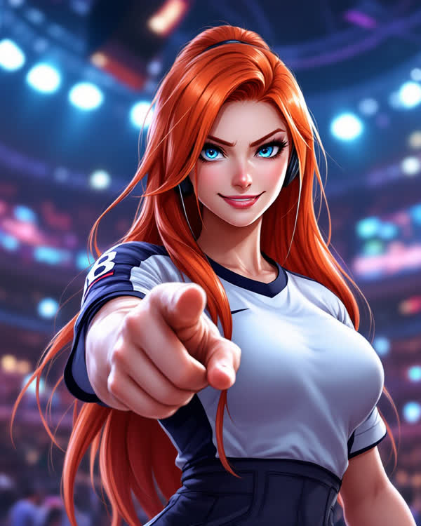 Stacy, gameuse anime, personnage DarLink AI